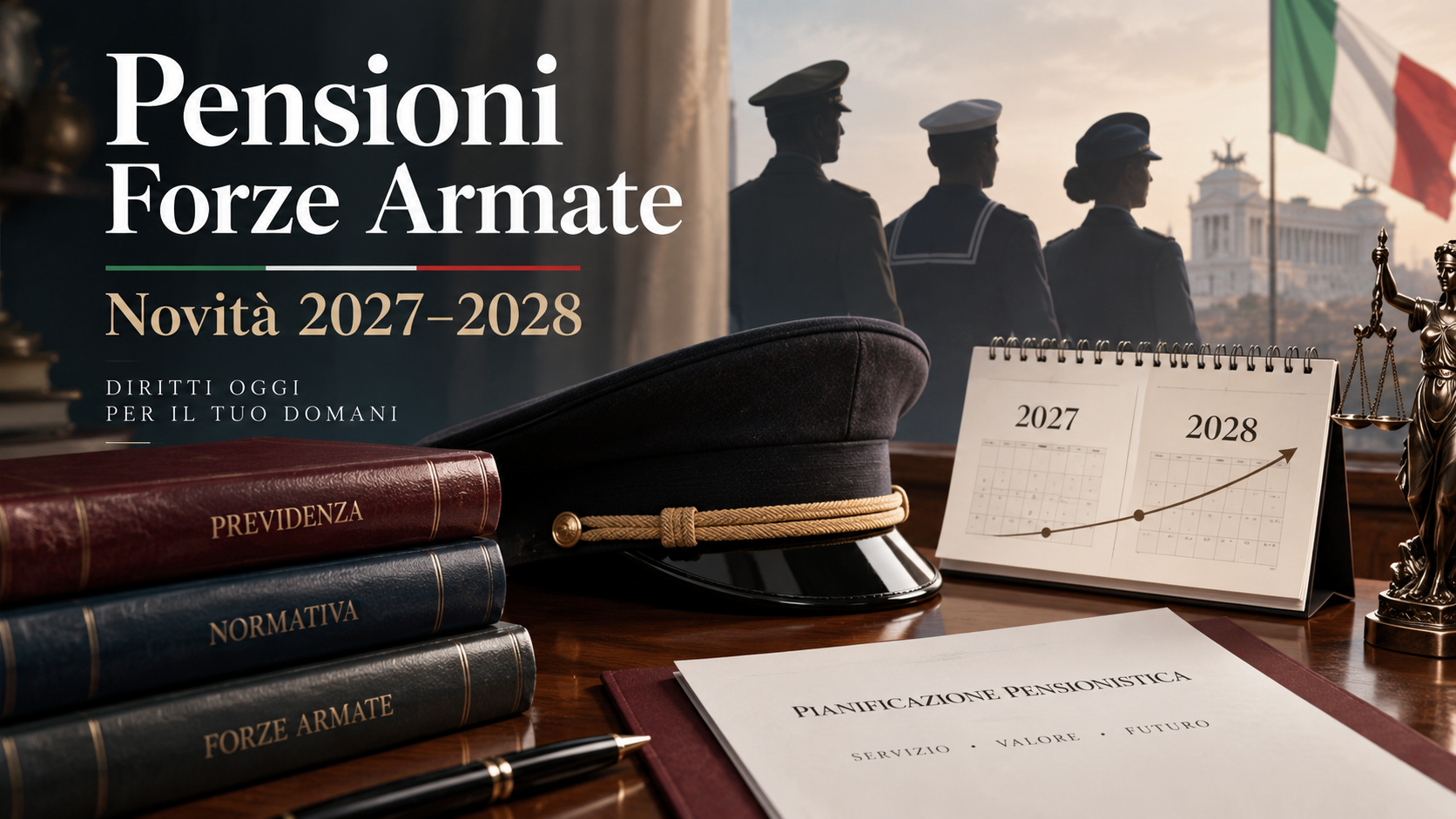 Pensione militari e forze dell'ordine 2027